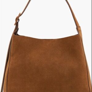 Brand new Mango Large Brown Suede Shopper Women's Bag